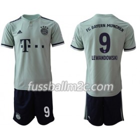 Fußballtrikots FC Bayern München Lewandowski 9 Kinder Auswärts Trikotsatz 2018-2019